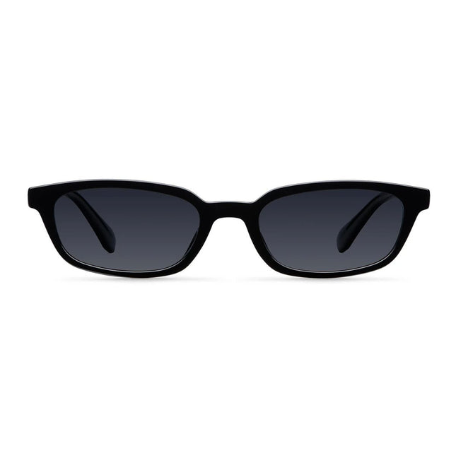 MELLER ERU Unisex Ορθογώνια Γυαλιά Ηλίου με Μαύρους Polarized Φακούς UV400 ER-TUTCAR All Black
