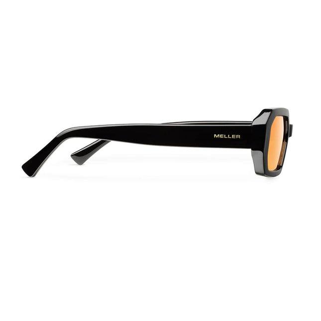 MELLER ESI Unisex Γεωμετρικά Γυαλιά Ηλίου με Πορτοκαλί Φακούς UV400 ES-TUTORANGE Black Orange
