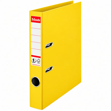 ESSELTE Premium Lever Arch File Boxfile A4 50mm με No.1 Mechanism Κίτρινο