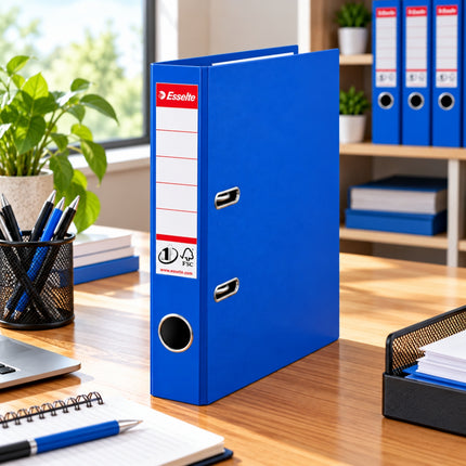 ESSELTE Premium Lever Arch File Boxfile A4 50mm με No.1 Mechanism Μπλέ