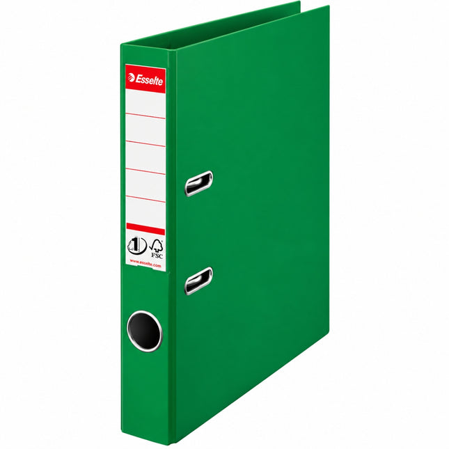 ESSELTE Premium Lever Arch File Boxfile A4 50mm με No.1 Mechanism Πράσινο