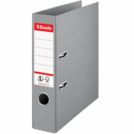 Esselte Premium Plastic Lever Arch File Boxfile A4 75mm με No.1 Mechanism Γκρίζο