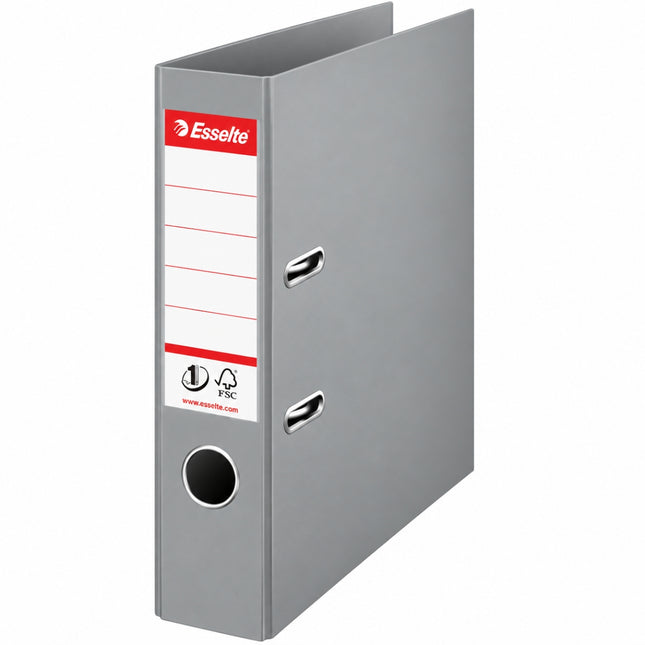 Esselte Premium Plastic Lever Arch File Boxfile A4 75mm με No.1 Mechanism Γκρίζο
