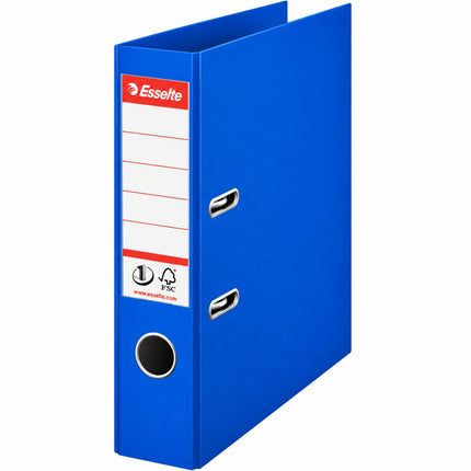 Esselte Premium Plastic Lever Arch File Boxfile A4 75mm με No.1 Mechanism Μπλε