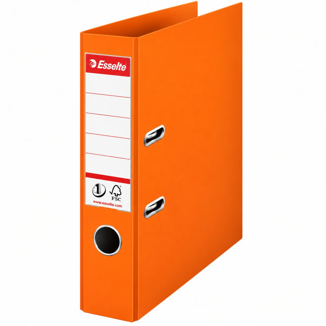 Esselte Premium Plastic Lever Arch File Boxfile A4 75mm με No.1 Mechanism Πορτοκαλί