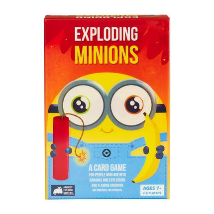 Exploding Minions Το Εκρηκτικό Παιχνίδι Καρτών για Λάτρεις των Μπανανών, Μονόκερων και Πυροσβεστικών Κρουνών!