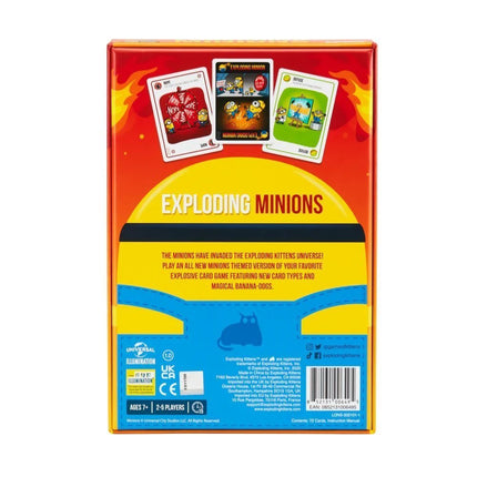 Exploding Minions Το Εκρηκτικό Παιχνίδι Καρτών για Λάτρεις των Μπανανών, Μονόκερων και Πυροσβεστικών Κρουνών!