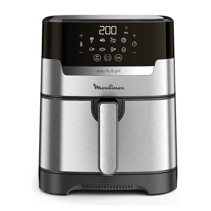 MOULINEX Easy Fry & Grill XXL Air Fryer 2σε1 Φριτέζα & Ψησταριά Αέρος 1400W με Χωρητικότητα Κάδου 4.2L, 8 Προγράμματα, Χρονοδιακόπτης & Τεχνολογία Extra Crisp EZ505D10