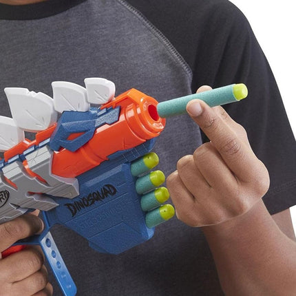 Nerf DinoSquad Stego Smash Blaster Εκτοξευτής Βελών με Σχέδιο Στεγόσαυρου F0805 8+Ετών