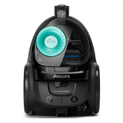 PHILIPS Ισχυρή Ηλεκτρική Σκούπα χωρίς Σακούλα Series 5000 900W 1.5L με Τεχνολογία PowerCyclone 7 Χρώμα Μαύρο-Μπλε FC9550/09