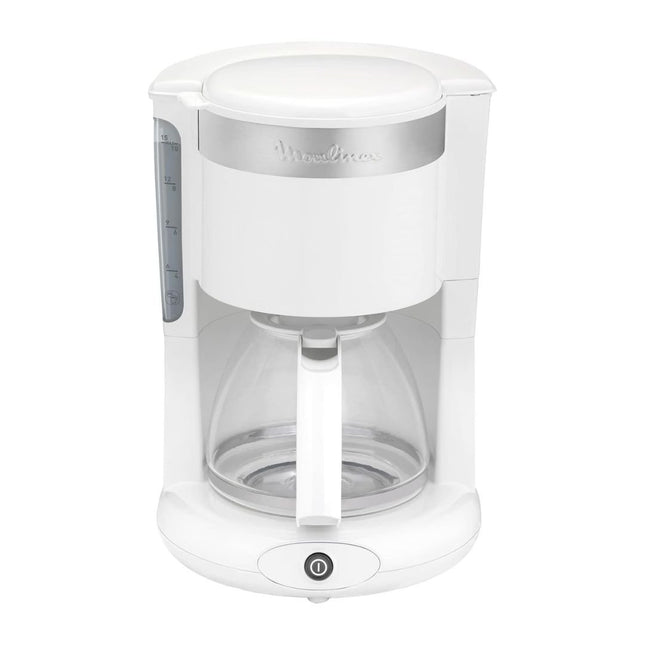MOULINEX Principio Plus Καφετιέρα Φίλτρου 1000W με Κανάτα 1.25L για 10-15 Φλιτζάνια, Αυτόματη Απενεργοποίηση & Σύστημα Stop Ροής FG264100