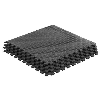 Πάζλ Πατώματος Χωρίς Περιθώρια 4 τεμαχίων 60x60x1,2cm Γκρίζο