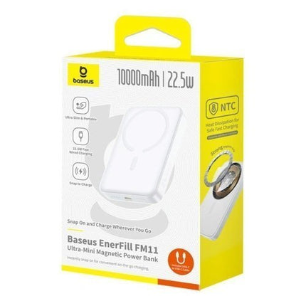 Baseus EnerFill FM11 Ultra Wireless Powerbank 22.5W 10000mAh White