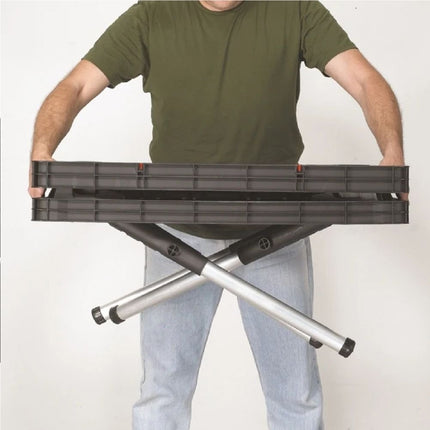 KETER Πτυσσόμενο Τραπέζι ΕργασίαςΚατάλληλο για Εργασίες DIY, Ξυλουργικές Εφαρμογές, Ηλεκτρικά Εργαλεία και Επαγγελματική Χρήση