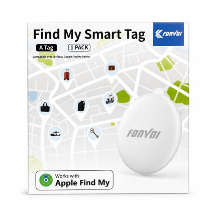 FonVoi Smart Tag Bluetooth Tracker Συμβατό με Apple Find My & Google Find My Device