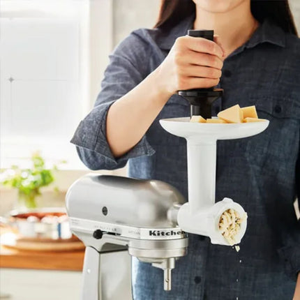 KitchenAid Εξάρτημα Άλεσης Τροφίμων για Επιτραπέζιο Μίξερ 5KSMFGA Λευκό