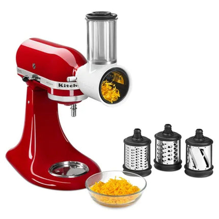 KitchenAid Σετ Εξαρτημάτων Μίξερ με Μηχανή Άλεσης, Σουρωτήρι και Κόφτη Λαχανικών 9 Τεμάχια 5KSM2FPPC