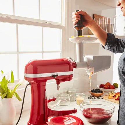 KitchenAid Σετ Εξαρτημάτων Μίξερ με Μηχανή Άλεσης, Σουρωτήρι και Κόφτη Λαχανικών 9 Τεμάχια 5KSM2FPPC