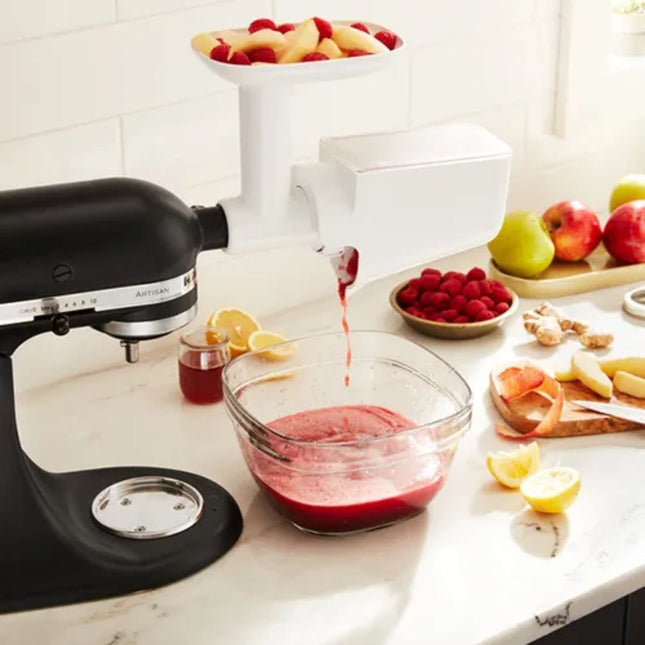 KitchenAid Σετ Εξαρτημάτων Μίξερ με Μηχανή Άλεσης, Σουρωτήρι και Κόφτη Λαχανικών 9 Τεμάχια 5KSM2FPPC