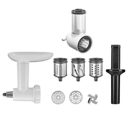 KitchenAid Σετ Εξαρτημάτων Μίξερ με Μηχανή Άλεσης, Σουρωτήρι και Κόφτη Λαχανικών 9 Τεμάχια 5KSM2FPPC