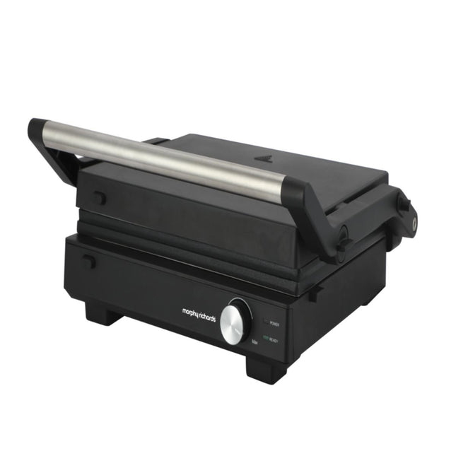 Morphy Richards Μαύρη Τοστιέρα Γκριλιέρα 1800W με Αποσπώμενες Πλάκες και Άνοιγμα 180° 413001 Μαύρο