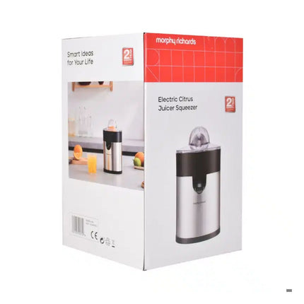 Morphy Richards Ηλεκτρικός Στίφτης Εσπεριδοειδών 100W με 2 Κώνους Στυψίματος και Ανοξείδωτο Σχεδιασμό JC34032S