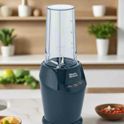 Morphy Richards Προσωπικό Επιτραπέζιο Μπλέντερ 1000W  700ml & 500ml με Αυτόματο Πρόγραμμα Ανάμειξης και 2 Δοχεία Μεταφοράς 403060