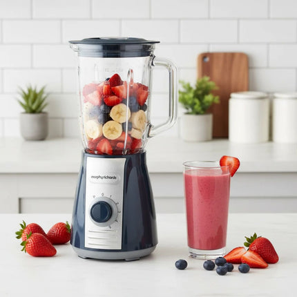 Morphy Richards Επιτραπέζιο Μπλέντερ 600W με 5 Ταχύτητες και Λειτουργία Θρυμματισμού Πάγου MDC-B4MK5B