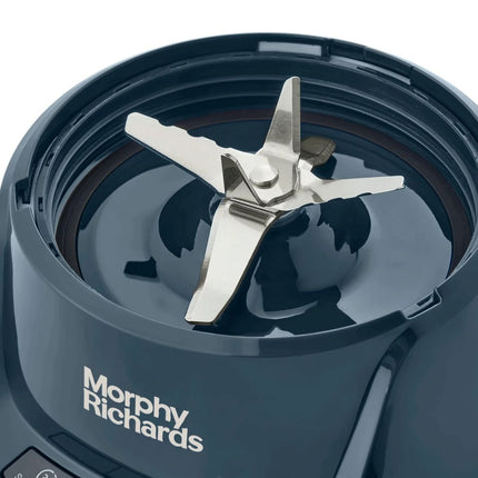Morphy Richards Προσωπικό Επιτραπέζιο Μπλέντερ 1000W  700ml & 500ml με Αυτόματο Πρόγραμμα Ανάμειξης και 2 Δοχεία Μεταφοράς 403060