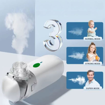 Φορητός Νεφελοποιητής Mesh Nebulizer 10ml Χαμηλού Θορύβου