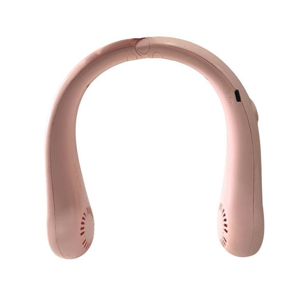Φορητός Επαναφορτιζόμενος Αναδιπλούμενος Ανεμιστήρας Λαιμού 5V με Ψηφιακή Οθόνη & USB Φόρτιση