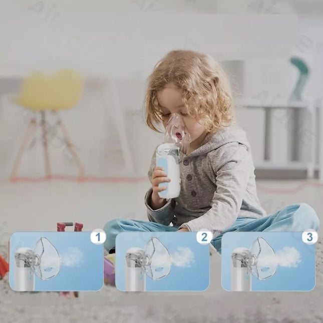 Φορητός Νεφελοποιητής Mesh Nebulizer 10ml Χαμηλού Θορύβου