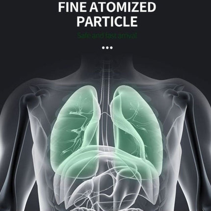 Φορητός Νεφελοποιητής Mesh Nebulizer 10ml Χαμηλού Θορύβου
