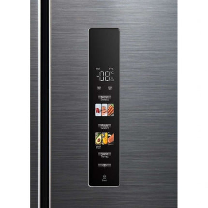 Midea 4-Door French Door Ψυγείο 516L με Inverter Quattro, Platinum Fresh+ & Wi-Fi, Inox