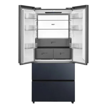 Midea Smart Side by Side Ψυγείο 515L Inverter με PST+ Αποστείρωση, V-Tech Fresh Zone & Wi-Fi, Nightsky Black