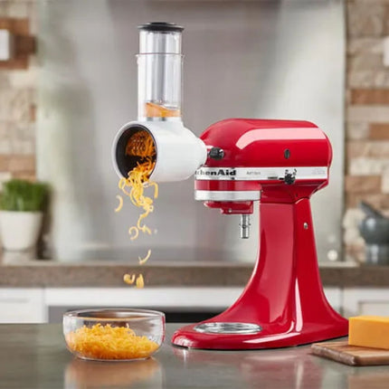 KitchenAid Artisan Εξάρτημα Κοπής και Τριψίματος για Μίξερ 5KSMVSA Λευκό