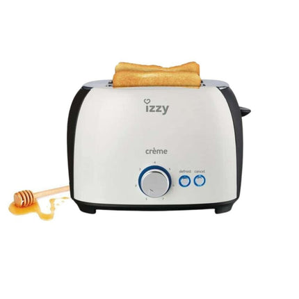 IZZY Φρυγανιέρα 2 Θέσεων 800W CRÈME Μπεζ