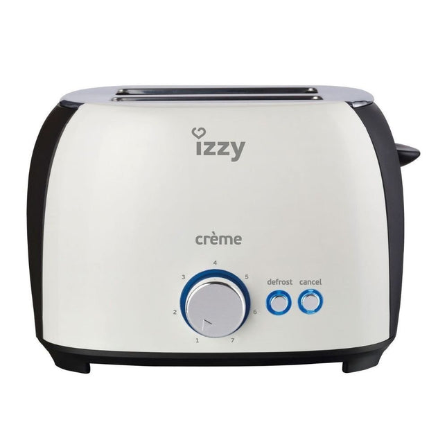 IZZY Φρυγανιέρα 2 Θέσεων 800W CRÈME Μπεζ