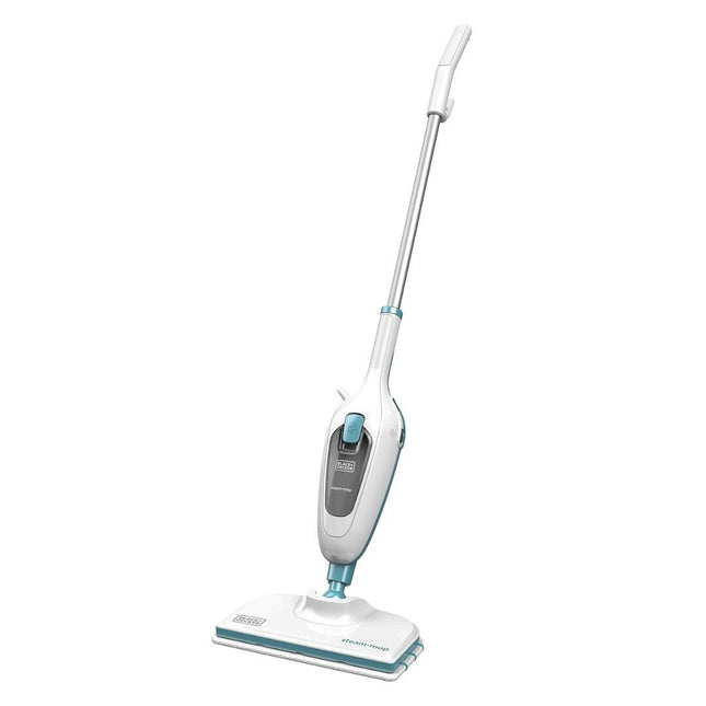 Black & Decker Ατμοκαθαριστής Πίεσης 1300W 3 bar με Περιστρεφόμενο Πέλμα 180°, Αφαιρούμενη Λαβή, Πανάκι Μικροϊνών & Χωρητικότητα Δοχείου 380 ml FSM13E1-QS