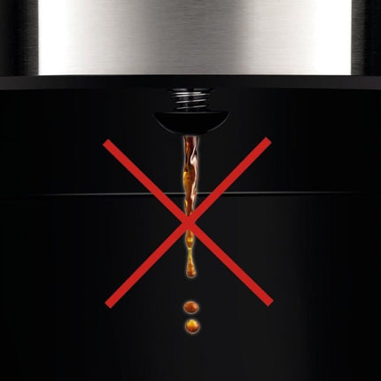 MOULINEX Subito Καφετιέρα Φίλτρου με Θερμομονωτική Ανοξείδωτη Κανάτα 0.9L για 8-10 Φλιτζάνια, Anti-drip Σσύστημα & Αυτόματη Απενεργοποίηση FT360811