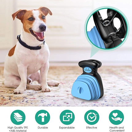 Nunbell Folding Dog Shovel Blue
