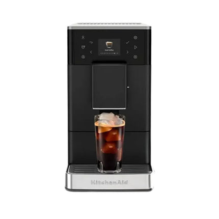 KitchenAid KF3 Πλήρως Αυτόματη Μηχανή Espresso με Παγωμένο Καφέ και Αυτόματο Σύστημα Γάλακτος 5KES8453BBM Matte Black