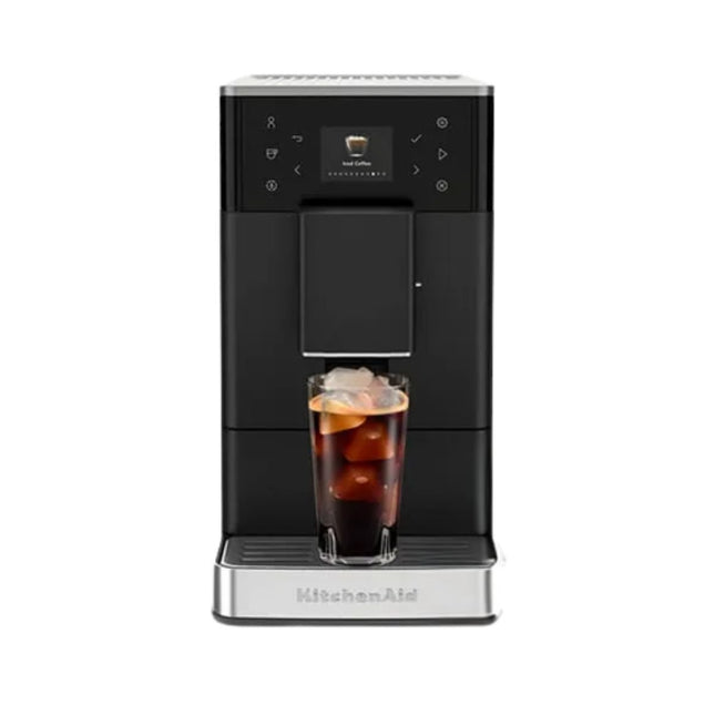 KitchenAid KF3 Πλήρως Αυτόματη Μηχανή Espresso με Παγωμένο Καφέ και Αυτόματο Σύστημα Γάλακτος 5KES8453BBM Matte Black