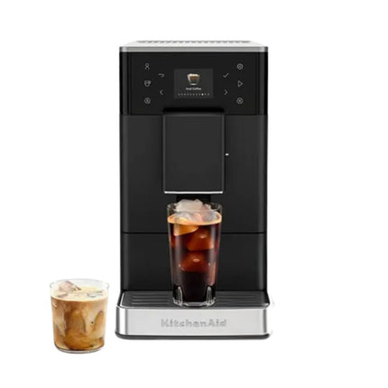 KitchenAid KF3 Πλήρως Αυτόματη Μηχανή Espresso με Παγωμένο Καφέ και Αυτόματο Σύστημα Γάλακτος 5KES8453BBM Matte Black