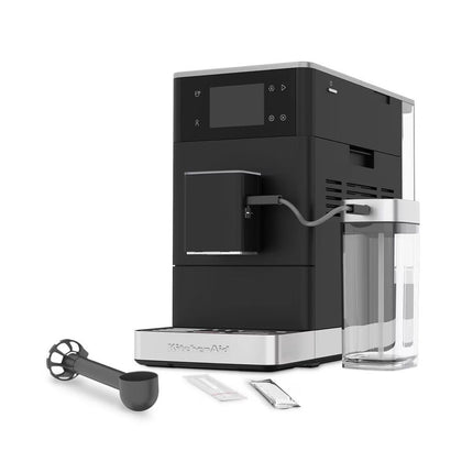 KitchenAid KF4 Πλήρως Αυτόματη Μηχανή Espresso 15bar με Παγωμένο Καφέ και Αυτόματο Σύστημα Γάλακτος 5KES8454BBM Matte Black
