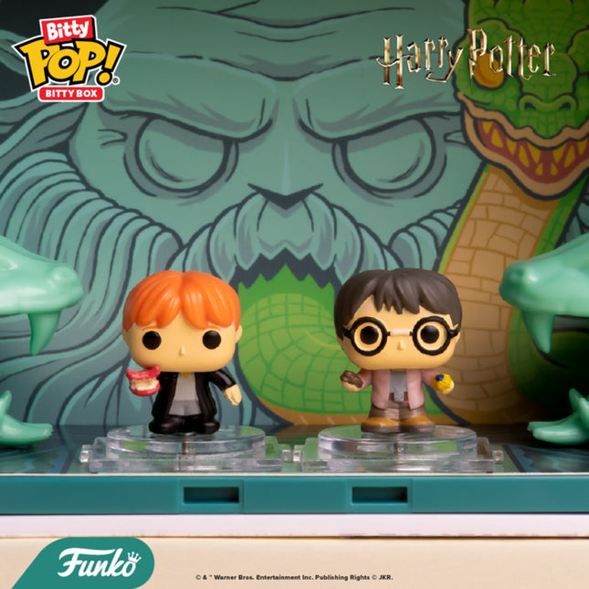 Funko Bitty POP! Bitty Box Harry Potter – Hogwarts Castle με Harry Potter & Ron Weasley Συλλεκτικό Σετ 2 Φιγούρων Βινυλίου 2,3 cm