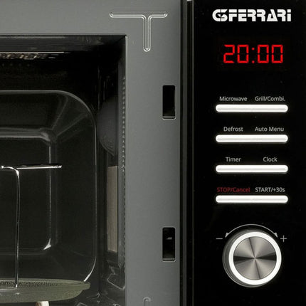 G3 Ferrari Sapormio Φούρνος Μικροκυμάτων 25L με Grill, Combi & LED Οθόνη G1018300 Μαύρο