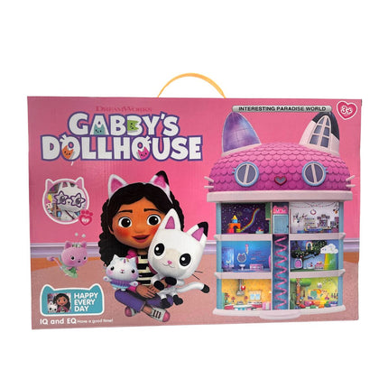 Gabby’s Dollhouse Παιδικό Σετ Κουκλόσπιτο με Φιγούρες, Έπιπλα & Αξεσουάρ 3+ Ετών