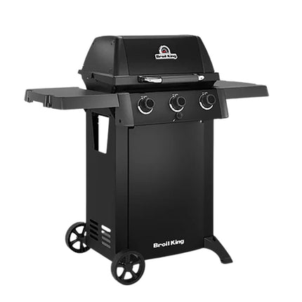 Broil King Gem 310 Shadow Ψησταριά BBQ με 3 Ανοξείδωτους Καυστήρες και Flav-R-Wave™ 814953 Μαύρο