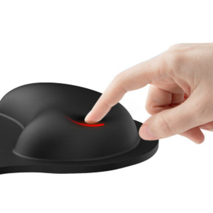 GENIUS G-WMP 100 Mousepad με Εργονομικό Memory Foam Wrist Rest Μαύρο